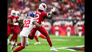 Marquise Hollywood Brown Week 2 Every Target and Catch Arizona Cardinals vs New York Giants NFL 2023