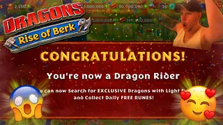 IM A DRAGON RIDER!!!! (REVIEW!) | Dragons: Rise Of Berk #208