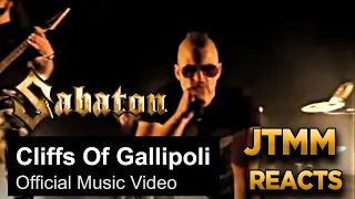 Lyricist Reacts to Sabaton - Cliffs of Gallipoli - JTMM Reacts