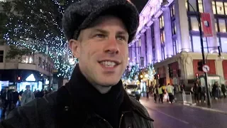 London Oxford Street Christmas Lights 2017 Decorations Switched on Live