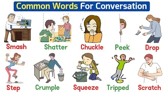 Common Words For Conversation |⭐ English Vocabulary With Pictures | English Words With Pictures