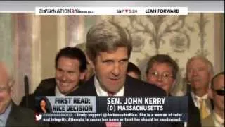 John Kerry has a little fun with John McCain's "Mr. Secretary" joke