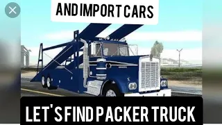 import car from packer truck new gta video gameplay #1