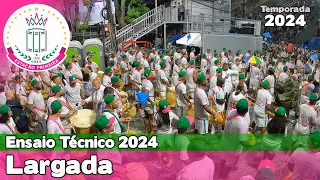 Mangueira 2024 | Largada - Ensaio Técnico | Samba ao vivo - #ET24