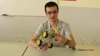 Robótica en la escuela - Coche Robot 4x4 autónomo