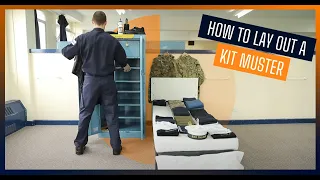 How to lay out a kit muster