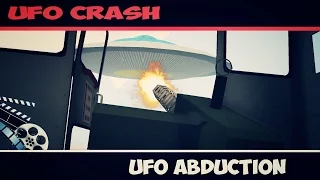 BeamNg Drive |  UFO Explosion - Mystical Story #3