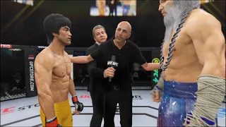 Bruce Lee vs. Neptunus - EA Sports UFC 4 - Epic Fight 🔥🐲