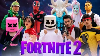 FORTNITE - PERSONAJES EN LA VIDA REAL | LA PELÍCULA 2