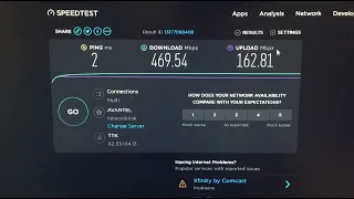 Тестирование  HUAWEI WS5200-20 |speedtest|