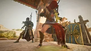 Assassin's Creed Origins: Stealth & High Action Combat Kills - Poison Build - Compilation Vol.8