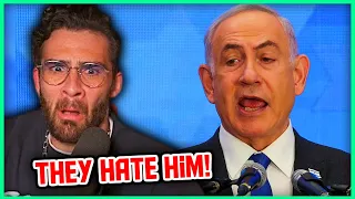 Protests in Israel Call For Netanyahu to Resign! | Hasanabi Reacts