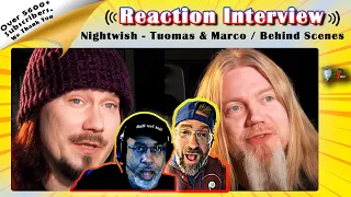 🎶Nightwish Behind the Scenes - Tuomas & Marco| Reaction Interview]🎶#reaction #nightwish #nw