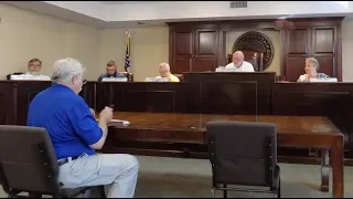 Jasper City Council July 2018