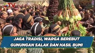 Jaga Tradisi, Ribuan Warga Banjarnegara Gelar Rebutan Gunungan Salak dan Hasil Panen - BIM 21/08
