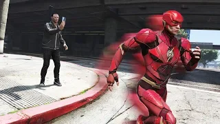 FLASH's Super Speed SHOCKS Players in RP - GTA 5 RP SuperHero (MVP) 46