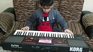 "Rimjhim gire sawan" on keyboard by ten years old Samrat Sancheti from Nagpur