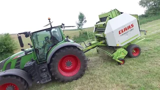 Fendt 718 | variant 280 | pressage foin 2018