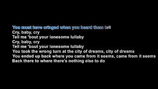 Electric Light Orchestra - Lonesome Lullaby - Karaoke