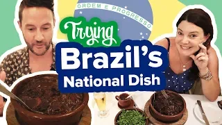 Foreigners Eating Feijoada in São Paulo. Is it Good? Brazil's National Dish 😋🇧🇷