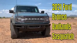 2021 Ford Bronco Badlands Sasquatch Hardtop