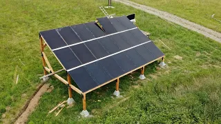 8.4 Kw Timber Framed Solar System Finished And Producing Power