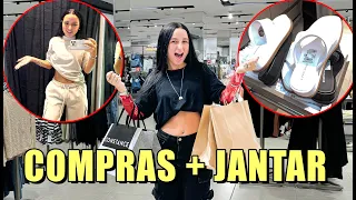COMPRINHAS NO SHOPPING + JANTAR EM CASA COM AMIGOS