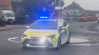Met Police Toyota Corolla response