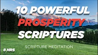 10 Powerful Prosperity Scriptures | Listen While You Sleep