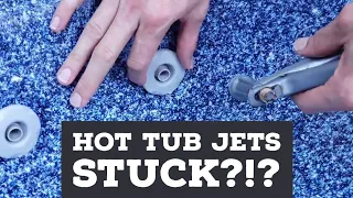 Hot Tub Jets Stuck? The BEST Way To Fix & Clean Them