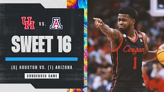 Houston vs. Arizona - Sweet 16 NCAA tournament extended highlights