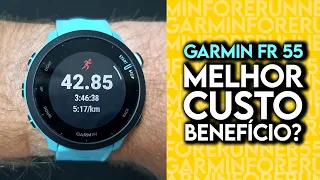 FORERUNNER 55 - GPS com MELHOR CUSTO BENEFÍCIO?