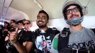 My First Jump @ Skydive Dubai, Palm DZ