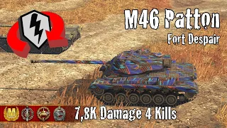 M46 Patton  |  7,8K Damage 4 Kills  |  WoT Blitz Replays