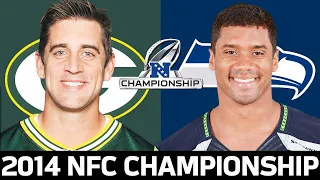 Green Bay Packers vs. Seattle Seahawks 2014 NFC Championship Game Highlights