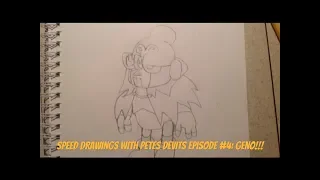 Speed Drawings with Petes Devits episode #4 : Geno from Super Mario RPG: Legend Of The Seven Stars