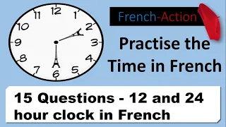 Tell the time French practice with Jenny at your fingertips