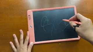 Reviewing this LCD writing tablet!