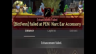 Black Desert - Enchancing, I hate pen narc, and once again losing my gearscore and billions