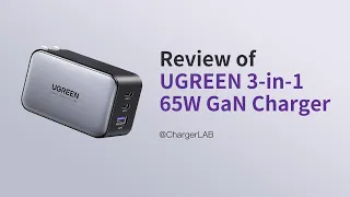 Review of UGREEN Nexode 3-in-1 65W GaN Charger