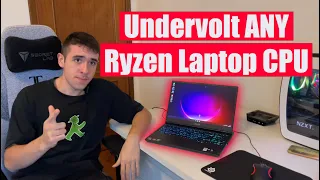 Undervolt ANY Ryzen Laptop CPU for more FPS | Tutorial | R7 5800H on Lenovo Legion 5