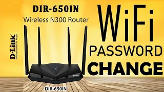 D-Link DIR-650IN N300 router setup wifi password change