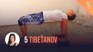 Cvičenie 5 tibeťanov - Andrea Peniaková pre Fitshaker.sk - cvičenie na doma pre ženy