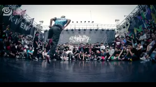 fliperoflavatv BBOY NO NAME China VS BBOY YAN  Russia HD dope bboy battle 2015 extra time