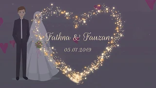 Video Undangan Pernikahan Digital Fathna & Fauzan