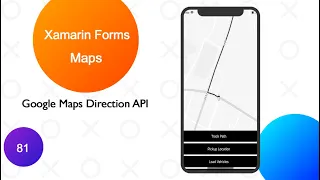 Xamarin Forms Maps Direction API