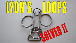 Lyon's Loops Puzzle Solution
