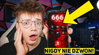 NIGDY NIE DZWOŃ POD TEN ZAKAZANE NUMERY O 3 W NOCY! (ODEBRAŁ DIABEŁ!!!)