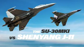 Su-30MKI vs Shenyang J-11: Which Fighter Jet is Superior | Analysis