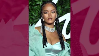 Rihanna Collects Fashion Award on Behalf of Fenty